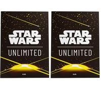 Gamegenic, Star Wars: Unlimited Premium Art Sleeves - Card Back Yellow, Sleeve Colour Code: Grey (Pack of 2)