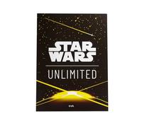 Gamegenic | Star Wars: Unlimited Premium Art Sleeves - Card Back Yellow | Trading Card Game Accessory
