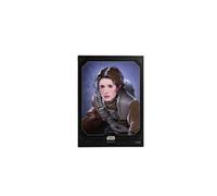 Gamegenic | Star Wars: Unlimited Premium Art Sleeves - Leia Organa | Trading Card Game Accessory