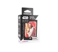 Gamegenic | Star Wars: Unlimited Premium Art Sleeves Set 5 - Qui-Gon Jinn | Trading Card Accessory