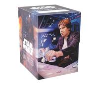 Gamegenic Star Wars: Unlimited Soft Crate - Han Solo/Millenium Falcon | Han Solo Millenium Falcon Deck Box with Token Box Holds up to 60 Double Wrapped Cards