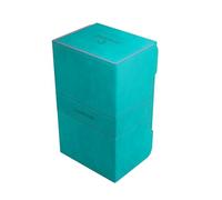 Gamegenic Deck Pod Stronghold 200+ XL - up to 200 double-sided cards - Teal/Pink