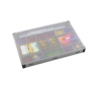 Gamegenic Token Silo XL Convertible (Black) - Stackable Token Box - 15 Removable Trays in 5 Different Sizes - Store and Organise Board Game Tokens - Convenient Space-Saving Design - Made