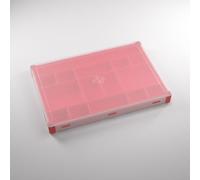 Gamegenic Token Silo XL Convertible - Versatile Storage Solution for Tabletop Gaming Accessories, 15 Removable Trays in 5 Different Sizes, Stackable Token Box, Red Color, Made