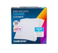 Gamegenic | Unit Board Game Sleeves Matte - 50 Pack | Gaming Accessory | Board game players can protect their cards with these quality Gamegenic card sleeves - Square Sizing