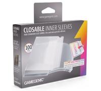 Gamegenic | Unit Closable Inner Sleeves 100 Pack | TCG Accessory | Protect your trading cards with these quality Gamegenic card sleeves. The great gift and accessory for collectors
