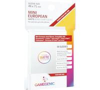 Gamegenic | Unit Gamegenic Matte Mini European- Sized Boardgame Sleeves 46 x 71 mm (50 ct.) | Gaming Accessory | Ages 6+
