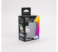 Gamegenic | Unit Gamegenic Matte Prime Sleeves 100 Pack | TCG Accessory | Protect your trading cards with quality sleeves. The great gift and accessory for collectors - Dark Grey Sleeve colour