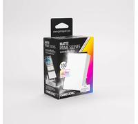 Gamegenic | Unit Gamegenic Matte Prime Sleeves 100 Pack | TCG Accessory | Protect your trading cards with these quality sleeves. The great gift and accessory for collectors - White Sleeve colour