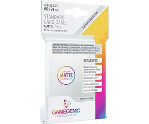 Gamegenic | UNIT Gamegenic MATTE Standard Card Game Sleeves 66 x 91 mm (50 ct.) | Gaming Accessory | Ages 6+