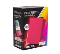 Gamegenic | Unit Gamegenic Prime Sleeves 100 Pack | TCG Accessory | Protect your trading cards with these quality sleeves. The great gift and accessory for collectors - Red Sleeve colour
