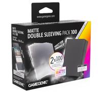 Gamegenic | Unit Matte Double Sleeving Pack 100 Pack | TCG Accessory | Protect your trading cards with these quality Gamegenic double card sleeves. The great gift and accessory for collectors
