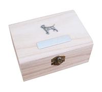 Gamekeepers Cottage gifts Border Terrier Wooden Pet Ashes Urn or Burial Cast with FREE Engraving Message 37