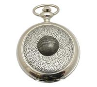 Gamekeepers Cottage gifts Cricket Ball Pocket Watch Pewter Fronted Quartz Personalised Gift 87