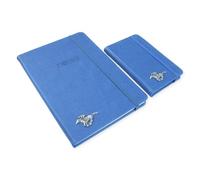 Gamekeepers Cottage gifts Horse Racing Pair of Blue Pocket Sized & A5 Notebooks Notepads Gift