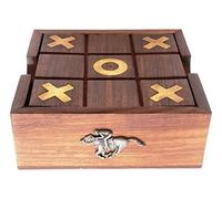 Gamekeepers Cottage gifts Horse Racing Wooden Noughts & Crosses & Solitaire Game With FREE ENGRAVING 187