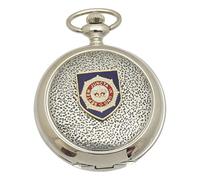 Gamekeepers Cottage gifts Household Division Pocket Watch Pewter Fronted Quartz Personalised Gift ME16