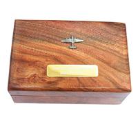 Gamekeepers Cottage gifts Lancaster Bomber Plain Wooden Jewellery Keepsake Storage Box With Free Engraving 213