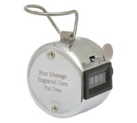Gamekeepers Cottage gifts Personalised Lap Tally Counter 1-9999 Bird or Shot Clicker Door Security & Free Lanyard Free Engraving