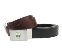 Gamekeepers Cottage gifts Royal Signals Stylish Men's Leather Belt and Buckle Set Brown or Black Gift ME30