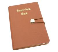 Gamekeepers Cottage gifts Songwriters Notebook Singer/Song Writer/Rapper Songs Lyrics Notes Journal Jotter A6 Lined Paper