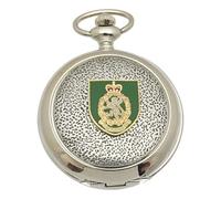 Gamekeepers Cottage gifts WRAC Pocket Watch Pewter Fronted Quartz Personalised Gift ME52