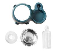 Gamelles Pour Animaux Set - Double Bol Distributor | Gamelles Inclinées Eau Et Nourriture | Pour Chats, Chiens Et Petits À Moyens Animaux | Accessory Pratique Maison Facile Nettoyage Et Alimentation