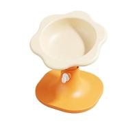Gamelles Surélevées En Forme De végétale, Hauteur Réglable, 17.8 X 16.7 X 16.7 Cm En Polypropylènepour Chats Et Chiots De Petitemoyenne Et Grande Taille Convient Pour La Maison L'intérieur L'extérieur