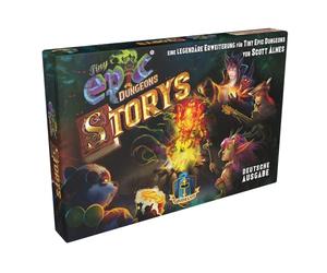Gamelyn Games, Tiny Epic: Dungeons - Stories, Expansion, Family Game, Dungeon Crawler, 1-4 Players, Ages 12+, 30+ Minutes, German