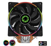 GameMax Gamma 500 Rainbow ARGB CPU Cooler Aura Sync - GMXCPUGAMMA500ARGB