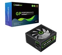 GameMax GP-Series 650W 80 Plus Bronze Power Supply - 650W GameMax GP-Series GP-650, Fully Wired, Single Rail, 140mm Fan, ATX PSU | Black