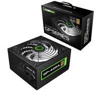 GameMax GP400A 80 Plus Bronze 400W Active PFC 12cm Fan ATX Power Supply Unit - Black