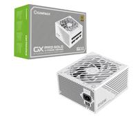 GameMax GX-850W Pro 80 Plus Gold PSU Modular ATX 3.0 PCIe 5.0 850W Power Supply - WHITE