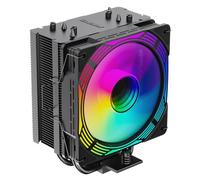 GameMax Ice Force 120mm RGB Air CPU Cooler - Black