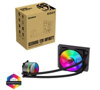 GameMax IceBurg 120mm Black AIO Infinity ARGB Water Cooler CPU PC Liquid Cooling
