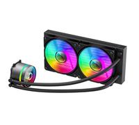 GameMax All-in-One Liquid Cooler Iceburg GMX-ICB-240ARGB 240mm ARGB Black
