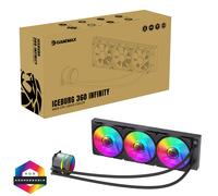 GameMax Iceburg 360mm ARGB All-in-One Liquid Cooler - Black - GMX-ICB-360ARGB
