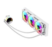 GameMax Iceburg 360mm AIO Water Cooler LED Fan CPU Liquid Cooling PC Kit White