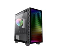 GameMax Mini Abyss ARGB Micro-ATX PC Gaming Case | Black