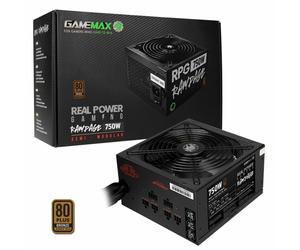 GameMax Powersupply RPG Rampage 750W PSU 80 PLUS Bronze Semi Modular Power Supply