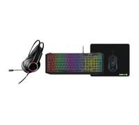 Gamemax Pulse 4-in-1 Keyboard Mouse Headset Mouse Pad Combo Kit