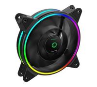 GameMax Razor 12cm Rainbow ARGB Fan RTB 3pin MF Aura Header 3pin4pin Power - SLIM-ARGB (KAB-03A)