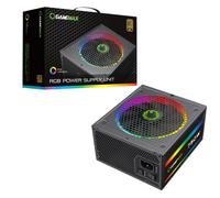 GameMax RGB 750W Pro Modular 80 Plus Gold Power Supply With 14cm ARGB Fan | Black