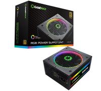 GameMax RGB850 Modular 80 Plus Gold Power Supply with 14cm RGB Fan - Black