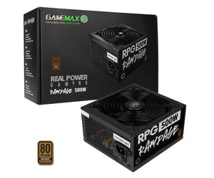 GameMax RPG 500W Rampage PSU 80 Plus Bronz Power Supply Unit