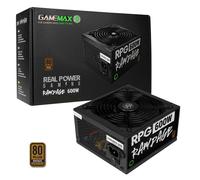 GameMax GMXRPG600 Rampage 600W Black Wired 80 Plus Bronze ATX Power Su