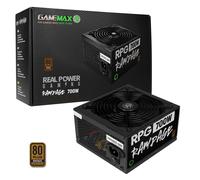 GameMax GMXRPG700 700W Black Wired 80 Plus Bronze ATX Power Supply