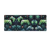 Gamepad Circuit Version Picture Extra Large Mouse Pad 12x31.5in for Office, Gaming, and Learning - Durable, Comfortable, and Environmentally Friendly