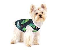 Gamepad Circuit Version Small Pet Cotton Vest S Full Print Dog Cat Soft Breathable Elastic Apparel Daily Party Outfit