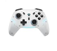 Gamepad Gaming Controller Tri-Mode Fps Wireless Game Pad Elite Ha&ll Trigger Joystick For Sw&it&ch Pc Steam(White)